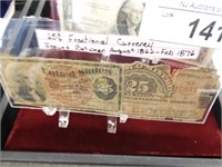 MID-1800S FRACTIONAL CURRENCY NOTES