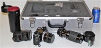 Canon AE1 35mm Camera Set in Case