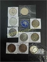10 Ike Brilliant Uncirculated & Proof Dollar Coins