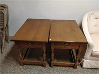 2 side tables 19x30