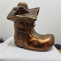 OLD CAST-IRON BOOT BANK (5")