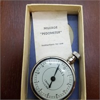 MILEAGE PEDOMETER, West Germany, 1960s, In Box