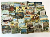 Large lot of vintage post cards
