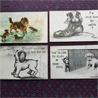 OLD DOGS POSTCARDS (1909-1910) Canada