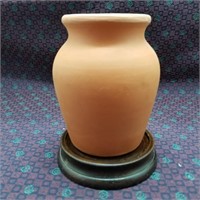 Vintage Pottery Vase 4" 1/2