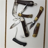 Vintage Lot Pocket Knives