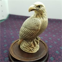 Vintage Eagle Figurine Bird 4"