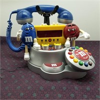 M&M Telephone with AM/FM Radio, Alarm Clock