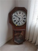 waterbury clock co, wall clock