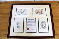 Daniel Rebour limited bicycle print