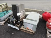 Skid Lot of Heaters Various Kinds
