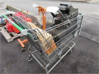 Air Compressor,Shopping Cart, Insect Fogger