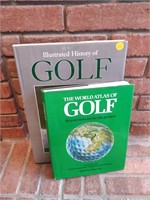 3 books on golf