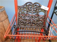 WROUGHT IRON BOOK STAND