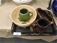 LOT OF COLLECTIBLE POTTERY