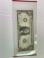 1969 $1 Federal Reserve Note CU