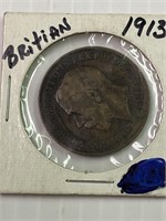 1913 British Large Penny