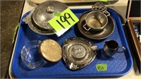 Misc. silver plated, etc.