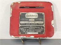 Old Cover For Service Station Equipment