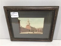 Antique Photo Print -Independence Hall Phil.