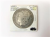 1883 SILVER Morgan dollar