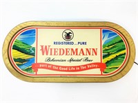1974 Wiedemann lighted beer sign