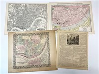 Vintage & antique Cincinnati maps