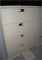 HON 4 DRAWER LATERAL FILE
