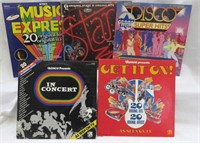 Vinyl Records K-Tell Music Express&Original Stars