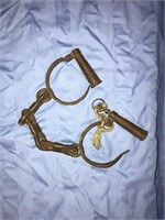 antique vintage shackles