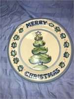 M A Hadley Christmas Plate