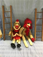 Misc Sock Dolls and ladders