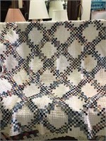 ANTIQUE Hand Quilted Quilt