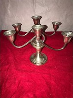 Pair of Sterling Silver Candlelabra's