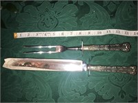 Sterling Silver Frank Whiting Carving set