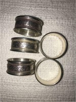 Sterling Silver Napkin rings