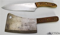 Chicago Cutlery - Meat Cleaver, Chef's Knife
