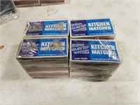 12 packages of kitchen matches