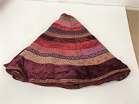 Handmade Quilt Style Tree Skirt