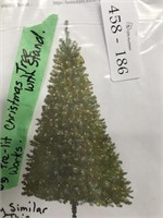 6.5ft Pre-Lit Christmas Tree w/Stand & Storage Bag