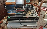 (2) VCR/DVD & VHS tapes