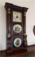 Antique Seth Thomas Reverse Painted Clock