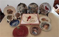 Birds & Ladies Vintage Plates