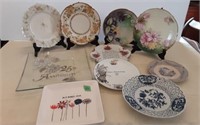 Floral & Celebration Vintage Plates