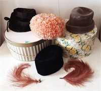 Vintage Hats & Hat Boxes