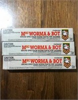 MEC WORMA & BOT x 3 tubes