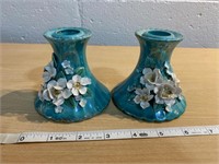 VINTAGE MADE IN JAPAN CANDLE HOLDERS