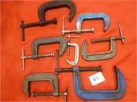 Clamps, 2" to 4", Lot/7