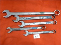 Wrenches, Large, 5/16" - 1 1/2", Qty. 5