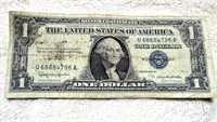 Silver Certificate - $1.00 Bill